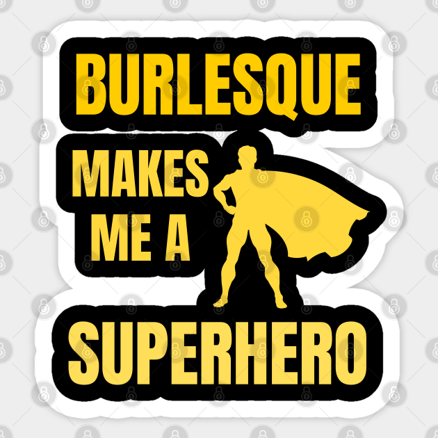 Burlesque Sticker by Mdath